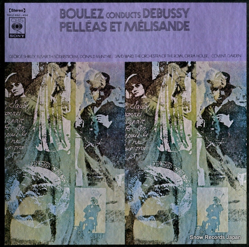 BOULEZ, PIERRE boulez conducts debussy pelleas et melisande SOCZ452-454