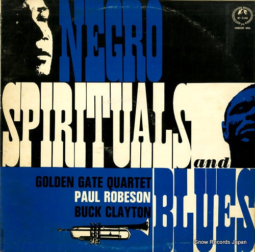 GOLDEN GATE QUARTET negro spirituals and blues M-2340
