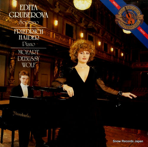 GRUBEROVA, EDITA, AND FRIEDRICH HAIDER mozart, debussy, wolf IM42002