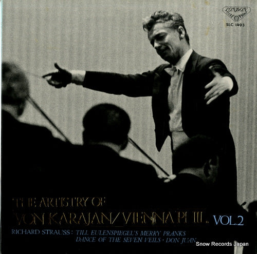 KARAJAN, HERBERT VON the artistry of von karajan / vienna phil. vol.1 SLC1493