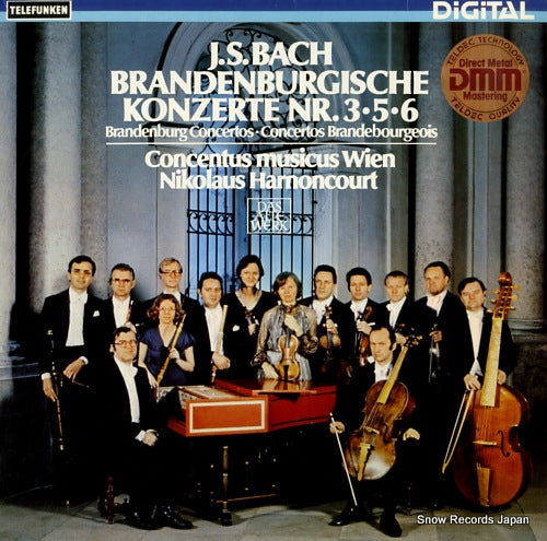 HARNONCOURT, NIKOLAUS bach; brandenburgische konzerte nr.3.5.6 6.42840