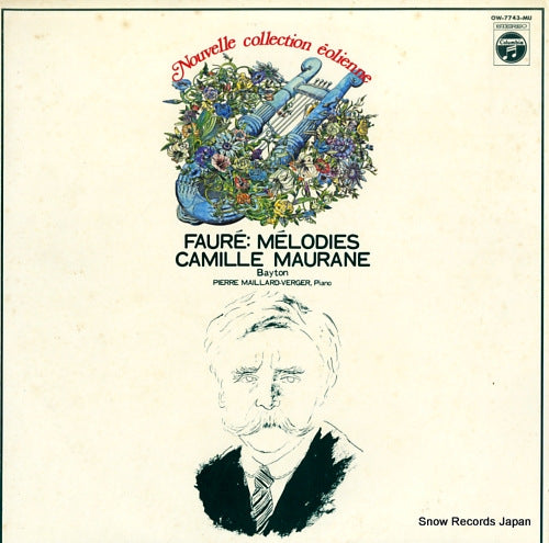 MAURANE, CAMILLE faure; melodies OW-7743-MU
