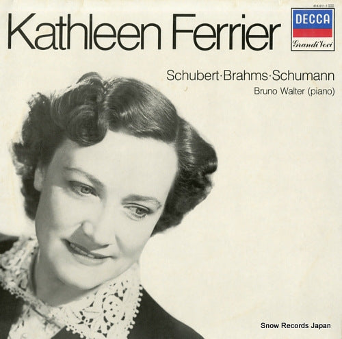 FERRIER, KATHLEEN kathleen ferrier 414611-1