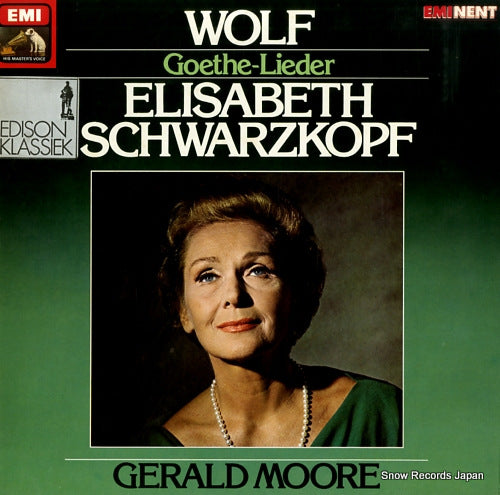 SCHWARZKOPF, ELISABETH wolf; goethe-lieder 1C037-03725