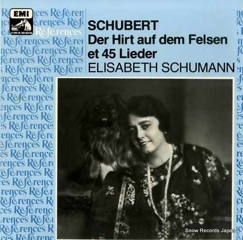 SCHUMANN, ELISABETH schubert; der hirt auf dem felsen et 45 lieder 2903593