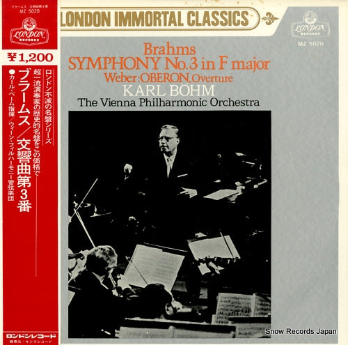 BOHM, KARL brahms; symphony no.3 in f major MZ5020