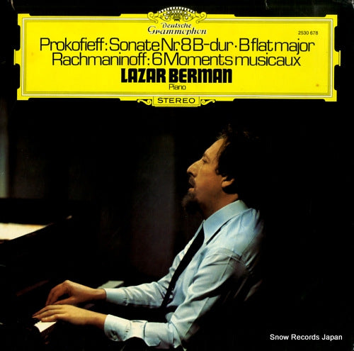 BERMAN, LAZAR prokofieff; klaviersonate nr.8 b-dur op.84 2530678