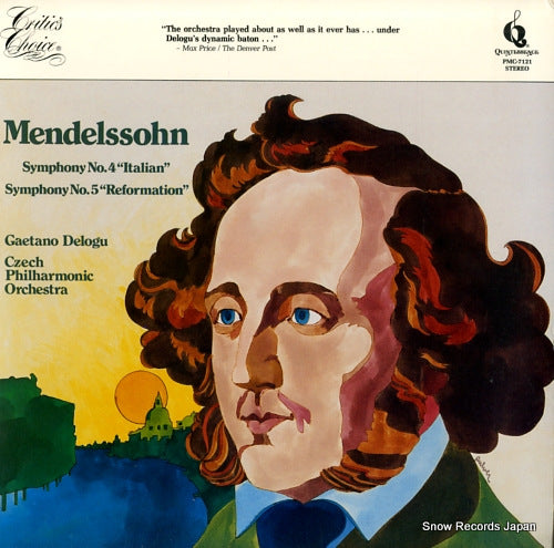 DELOGU, GAETANO mendelssohn; symphony no.4 in a major op.90 "italian" PMC-7121