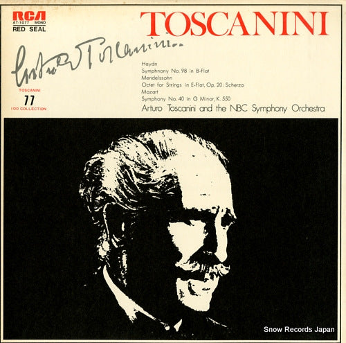 TOSCANINI, ARTURO haydn; symphony no.98 in b-flat AT-1077