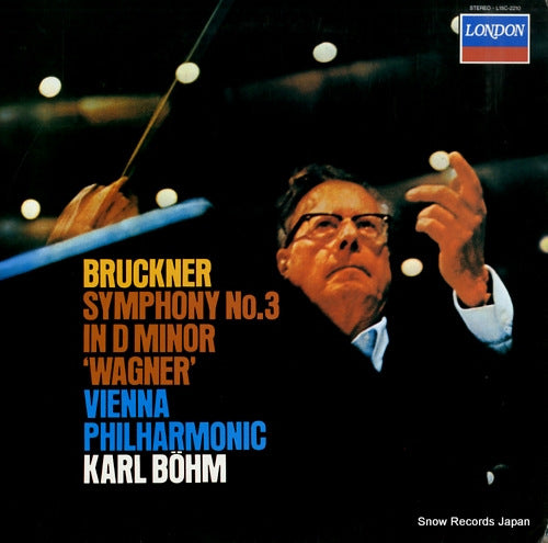 BOHM, KARL bruckner; symphony no.3 in d minor "wagner" L15C-2210