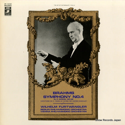FURTWANGLER, WILHELM brahms; symphony no.4 in e minor, op.98 WF-70028