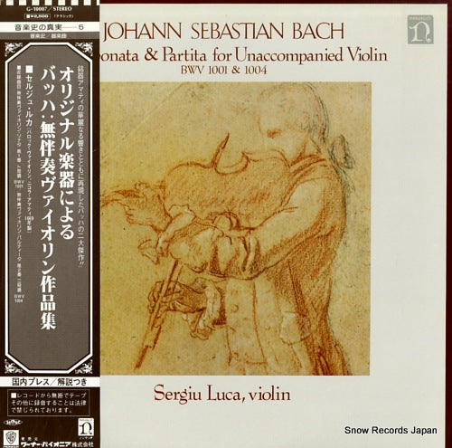LUCA, SERGIU bach; the sonata & partita for unaccompanied violin bwv 1001 & 1004 G-10007