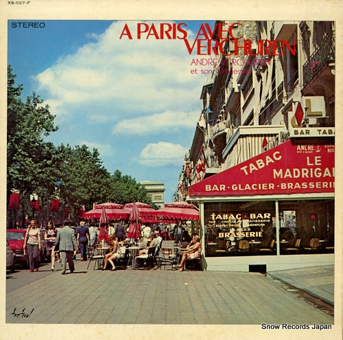 VERCHUREN, ANDRE a paris avec verchuren XS-107-F
