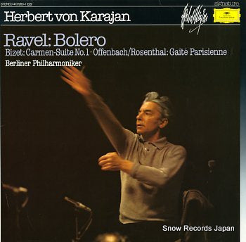 KARAJAN, HERBERT VON ravel; bolero 413983-1
