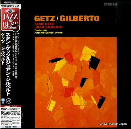 GETZ, STAN, AND JOAO GILBERTO getz gilberto UCJU-9002 / V6-8545
