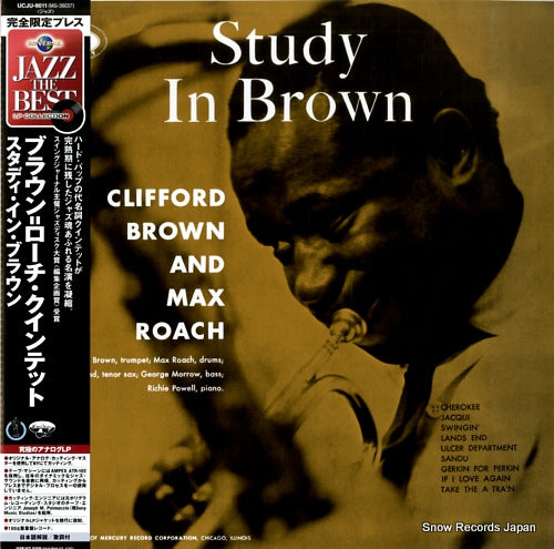 BROWN, CLIFFORD, AND MAX ROACH study in brown UCJU-9011 / MG-36037