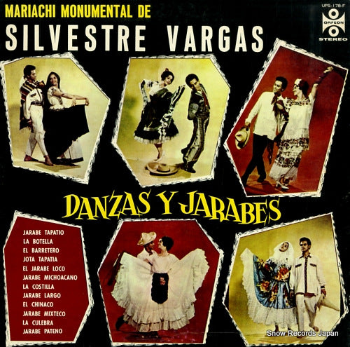 MARIACHI MONUMENTAL DE SILVESTRE VARGAS danzas y jarabes UPS-178-F