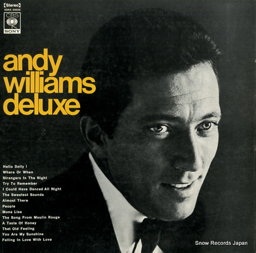 WILLIAMS, ANDY andy williams deluxe SONX60026