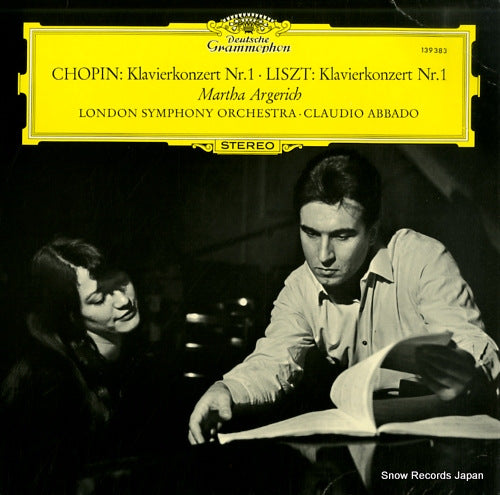 ARGERICH, MARTHA chopin / liszt; klavierkonzert nr.1 139383