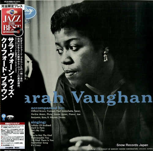 VAUGHAN, SARAH sarah vaughan UCJU-9009 / MG-36004