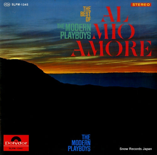 MODERN PLAYBOYS, THE al mio amore SLPM-1345