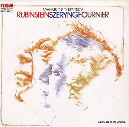 RUBINSTEIN, ARTUR brahms; the three trios SRA-2948-49