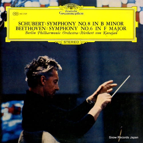 KARAJAN, HERBERT VON schubert; symphony no.8 "unfinished" MG2157