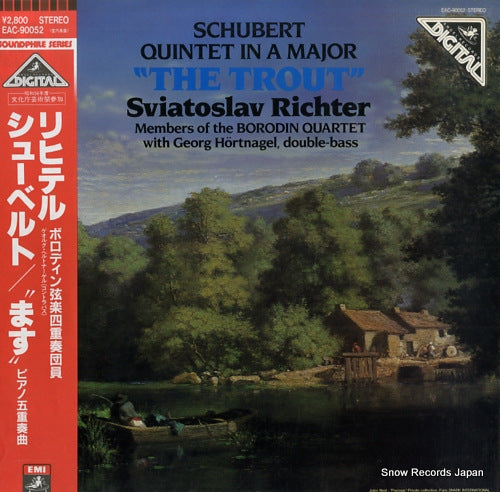 RICHTER, SVIATOSLAV schubert; quintet in a major "the trout" EAC-90052