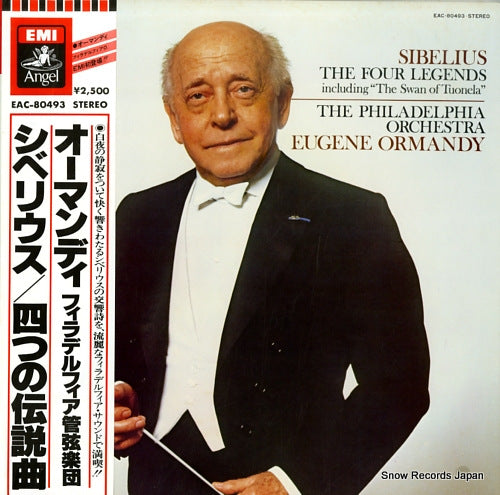 ORMANDY, EUGENE sibelius; the four legends including "the swan of tuonela" EAC-80493