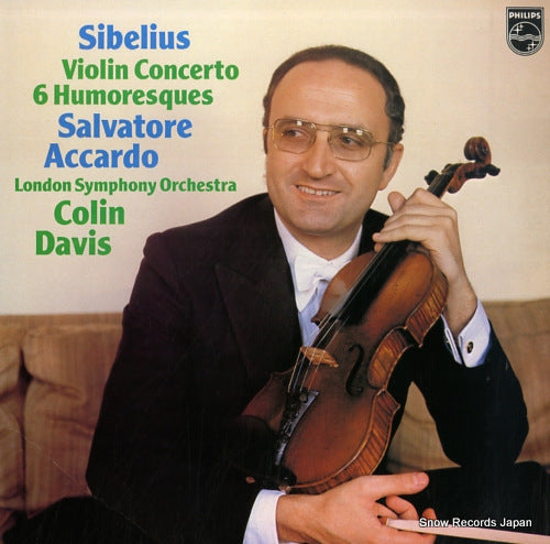 DAVIS, COLIN sibelius; violin concerto 25PC-58