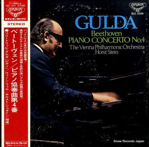 GULDA, FRIEDRICH beethoven; piano concerto no.4 SLC2226