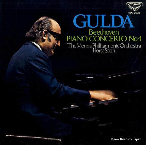 GULDA, FRIEDRICH beethoven; piano concerto no.4 SLC2226