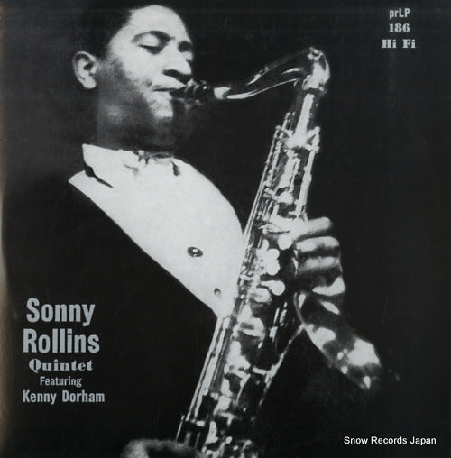 ROLLINS, SONNY sonny rollins quartet featuring kenny dorham PRLP186