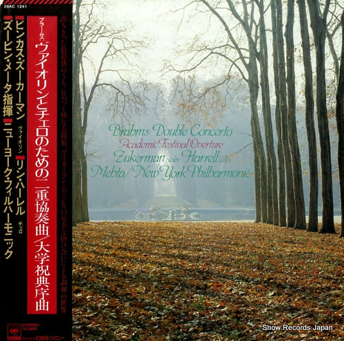 MEHTA, ZUBIN brahms; double concerto 28AC1241