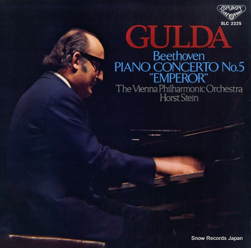 GULDA, FRIEDRICH beethoven; piano concerto no.5 "emperor" SLC2225