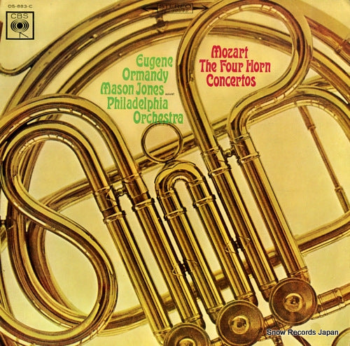 ORMANDY, EUGENE mozart; the four horn concertos OS-883-C