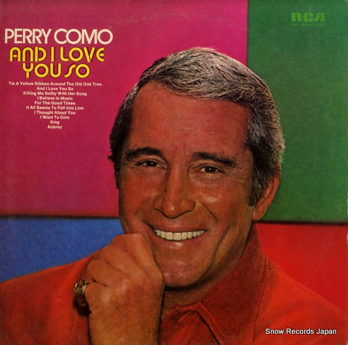 COMO, PERRY and i love you so APL1-0010