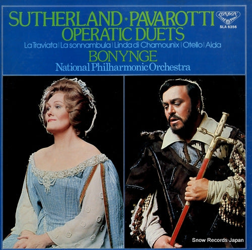 SUTHERLAND, JOAN / LUCIANO PAVAROTTI operatic duets SLA6356