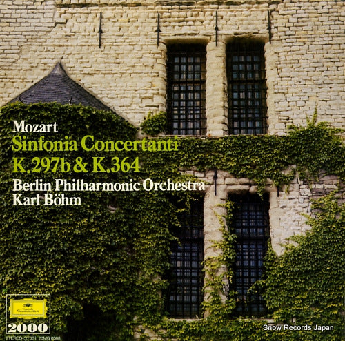 BOHM, KARL mozart; simfonia concertanti k.297b & k.364 20MG0388