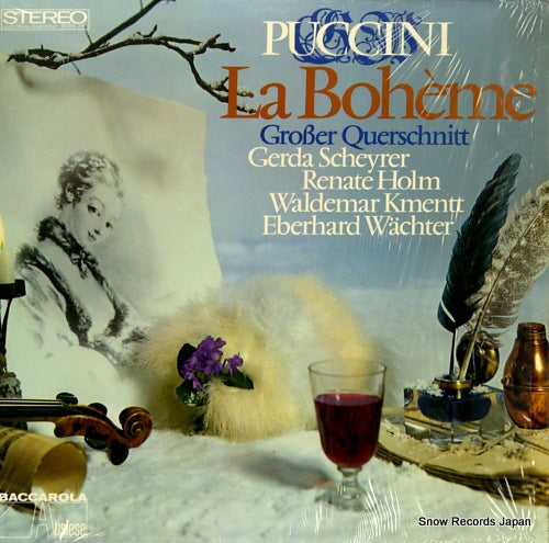 GROBER QUERSCHNITT puccini; la boheme 80005ZR