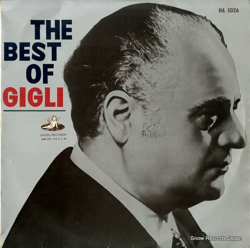 GIGLI, BENIAMINO the best of gigli HA5026