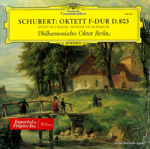 PHILHARMONISCHES OKTETT BERLIN schubert; oktett f-dur d.803 139102