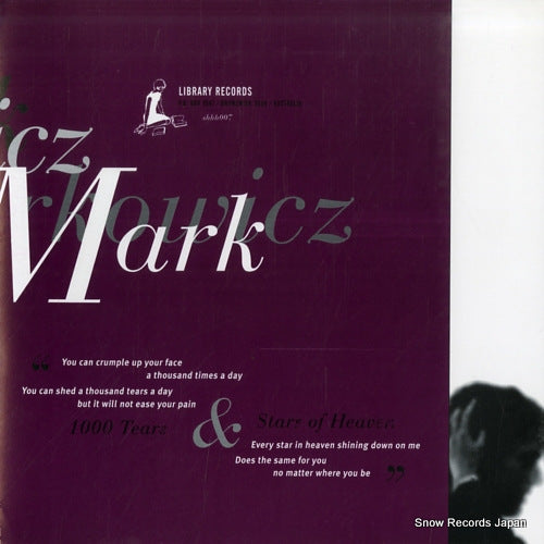 NARKOWICZ, MARK 1000 tears SHHH007