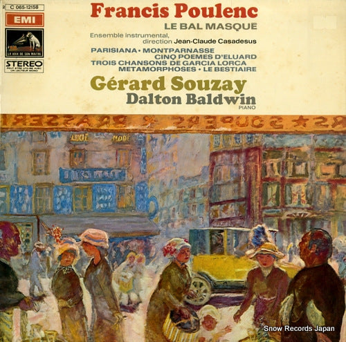 SOUZAY, GERARD francis poulenc 2C065-12158