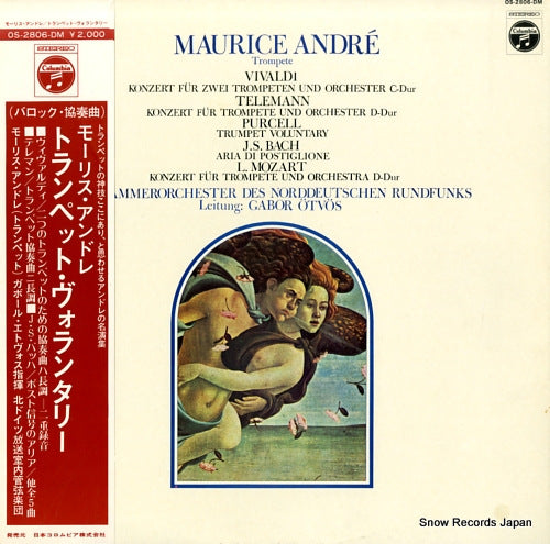 ANDRE, MAURICE trompet voluntary OS-2806-DM