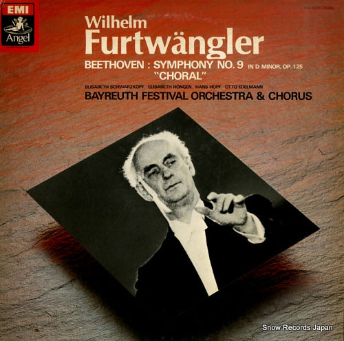 FURTWANGLER, WILHELM beethoven; symphony no.9 in d minor op.125 "choral" EAC-50059