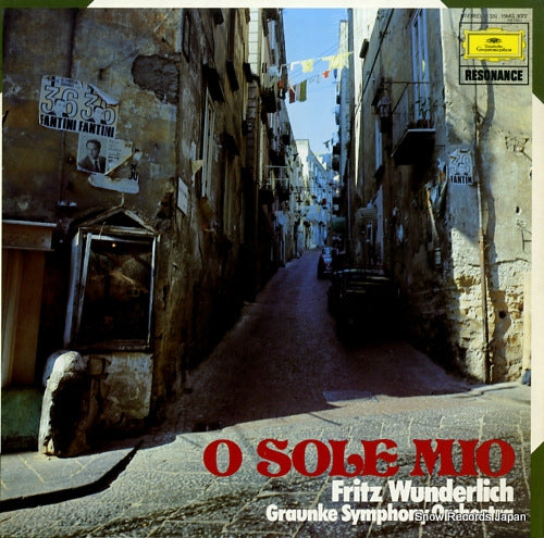 WUNDERLICH, FRITZ o sole mio 15MG3072