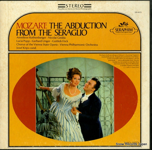 KRIPS, JOSEF mozart; the abduction from the seraglio SIB-6025