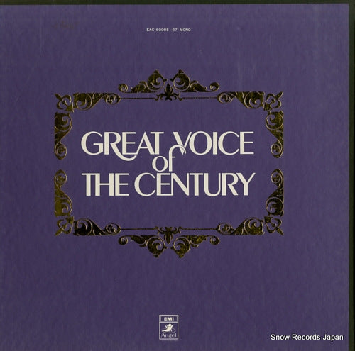V/A great voice of the century EAC-60085-87
