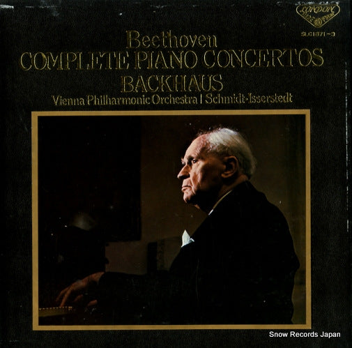 BACKHAUS, WILHELM beethoven; complete piano concertos SLC1871-3